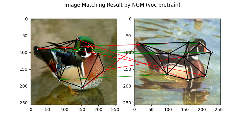 Image Matching Result by NGM (voc pretrain)