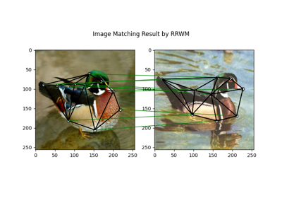 PyTorch Backend Example: Matching Image Keypoints by QAP Solvers
