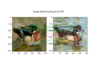 Numpy Backend Example: Matching Image Keypoints by QAP Solvers